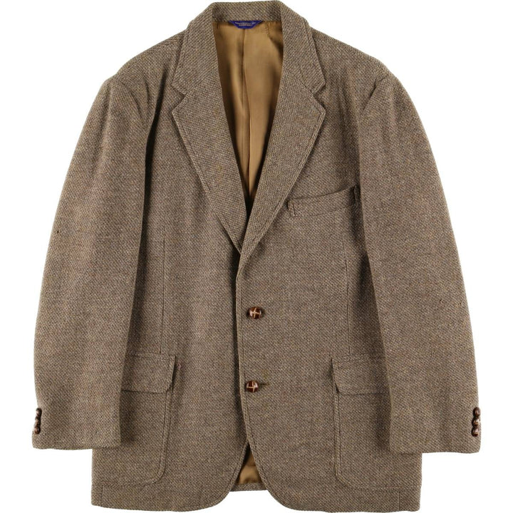 Vintage 1960'S Pendleton Tweed Jacket, Men's Size Medium wool Beige type Vintage Second Hand