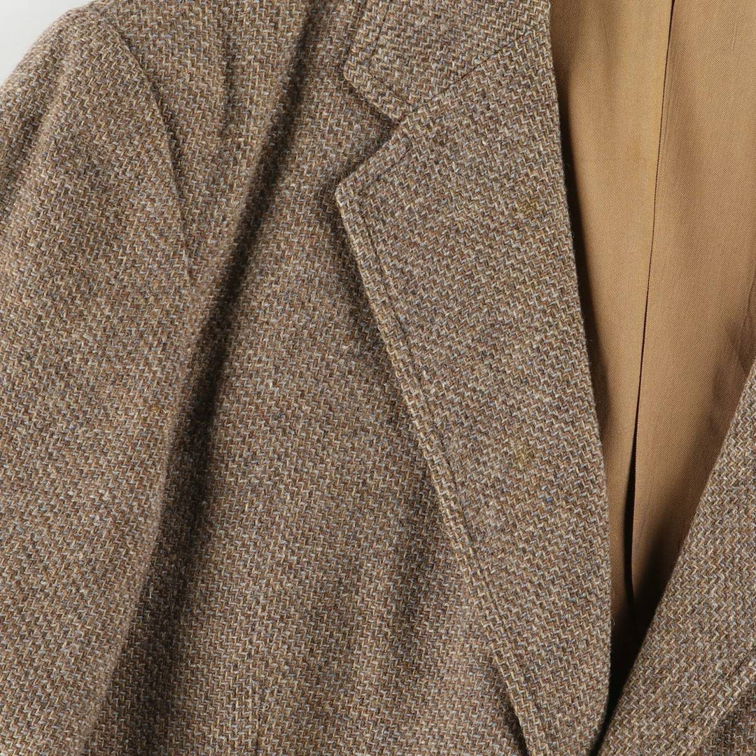 Vintage 1960'S Pendleton Tweed Jacket, Men's Size Medium wool Beige type Vintage Second Hand