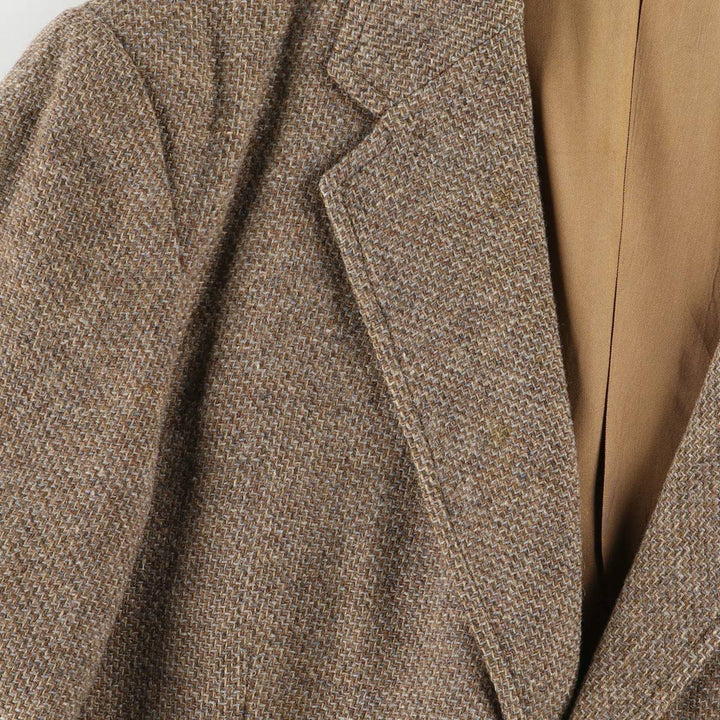 Vintage 1960'S Pendleton Tweed Jacket, Men's Size Medium wool Beige type Vintage Second Hand