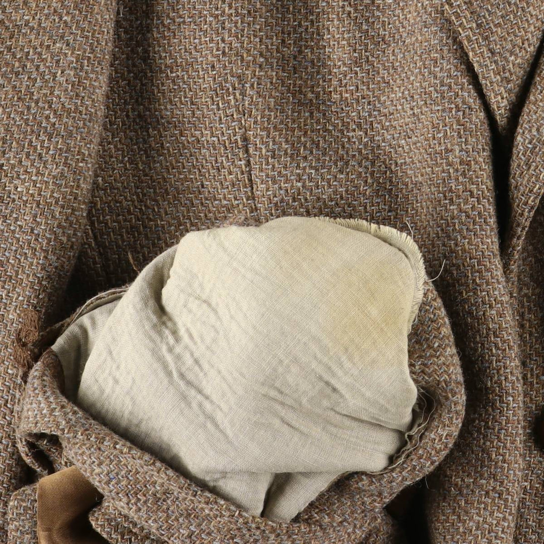 Vintage 1960'S Pendleton Tweed Jacket, Men's Size Medium wool Beige type Vintage Second Hand