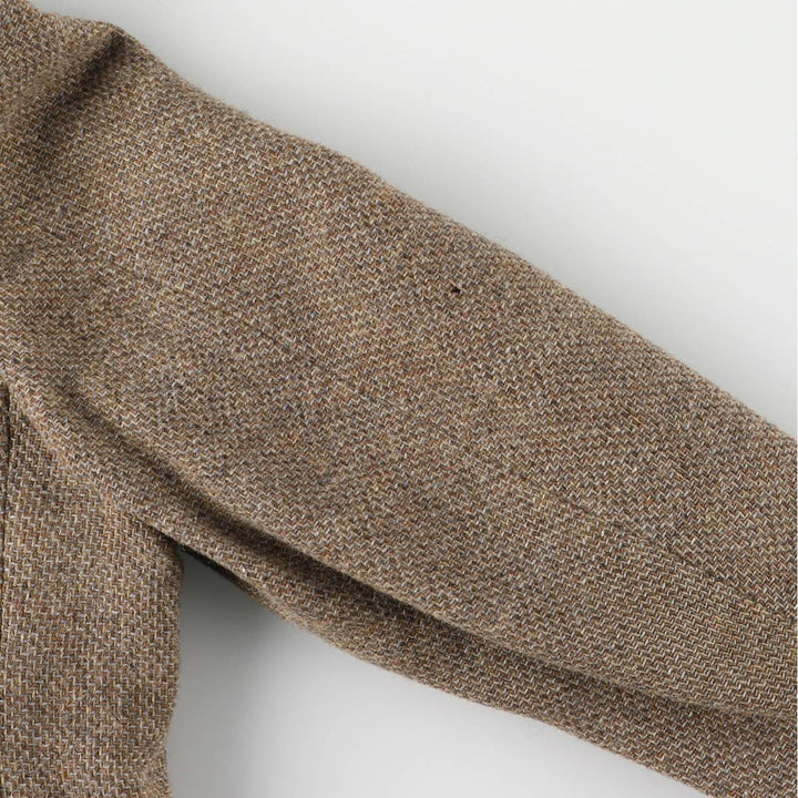 Vintage 1960'S Pendleton Tweed Jacket, Men's Size Medium wool Beige type Vintage Second Hand