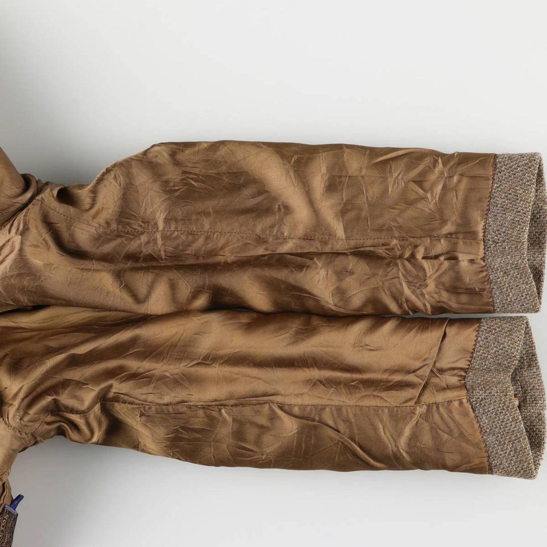 Vintage 1960'S Pendleton Tweed Jacket, Men's Size Medium wool Beige type Vintage Second Hand