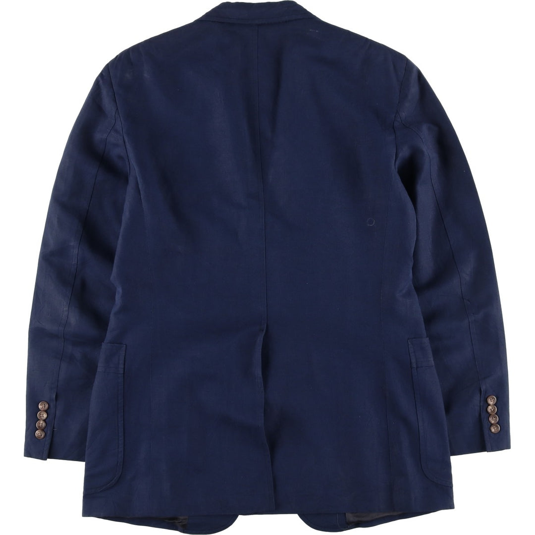 Ralph Lauren POLO by Ralph Lauren tailored jacket, men's size S unclear navy blue type Vintage Second Hand
