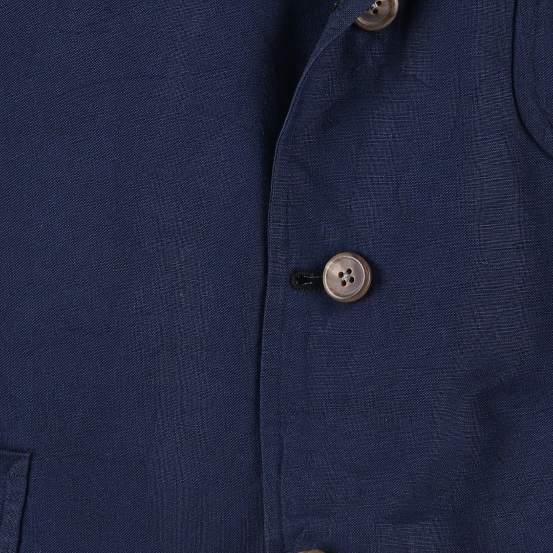 Ralph Lauren POLO by Ralph Lauren tailored jacket, men's size S unclear navy blue type Vintage Second Hand