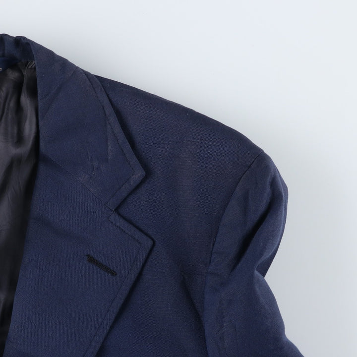 Ralph Lauren POLO by Ralph Lauren tailored jacket, men's size S unclear navy blue type Vintage Second Hand
