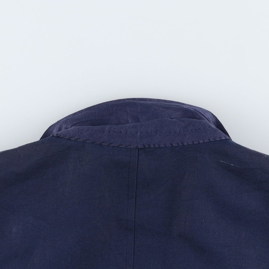 Ralph Lauren POLO by Ralph Lauren tailored jacket, men's size S unclear navy blue type Vintage Second Hand