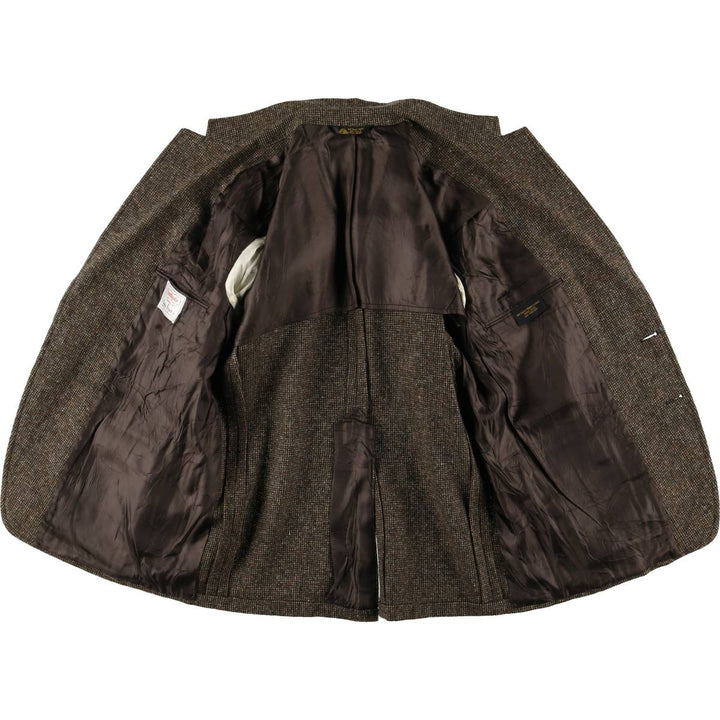 Southgate Tweed Jacket, Made in USA, Men's Size Medium, Vintage wool brown type Vintage Second Hand