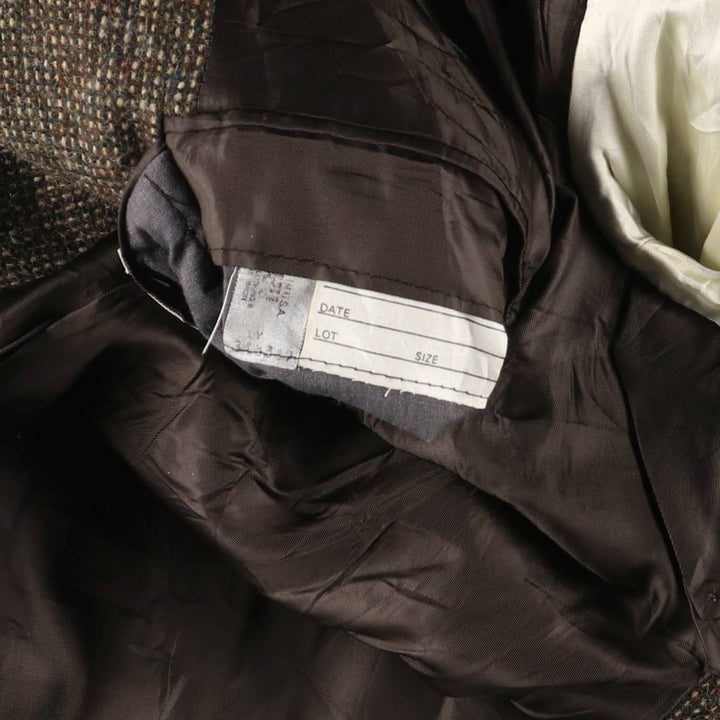 Southgate Tweed Jacket, Made in USA, Men's Size Medium, Vintage wool brown type Vintage Second Hand