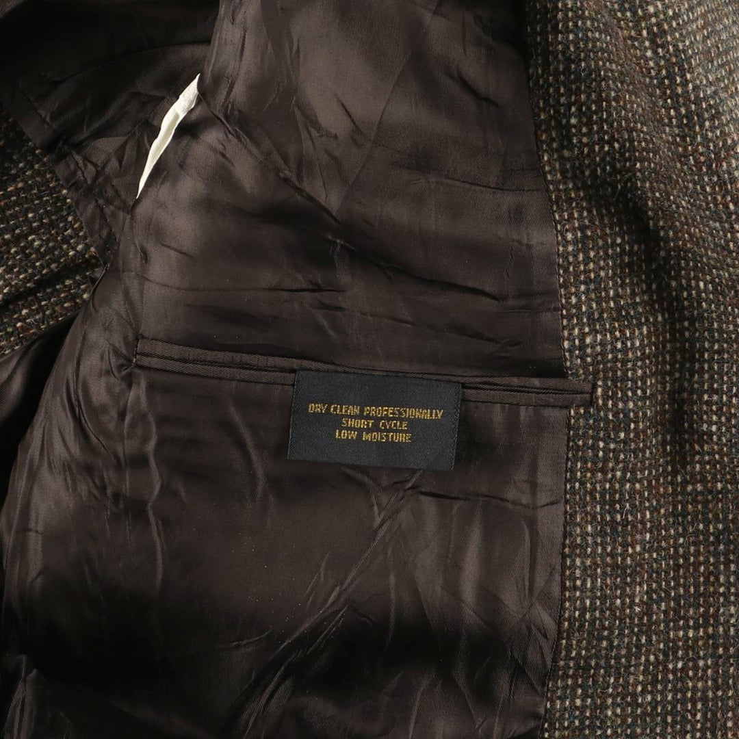 Southgate Tweed Jacket, Made in USA, Men's Size Medium, Vintage wool brown type Vintage Second Hand