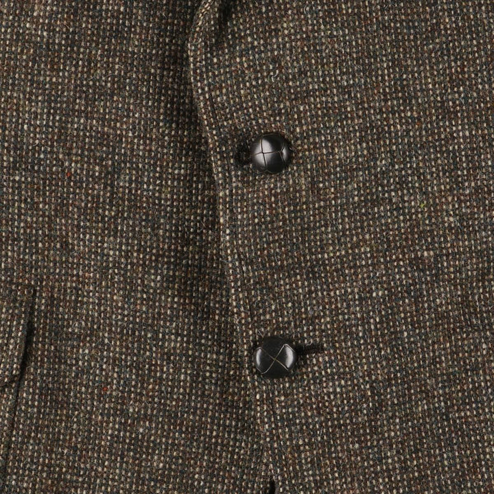 Southgate Tweed Jacket, Made in USA, Men's Size Medium, Vintage wool brown type Vintage Second Hand