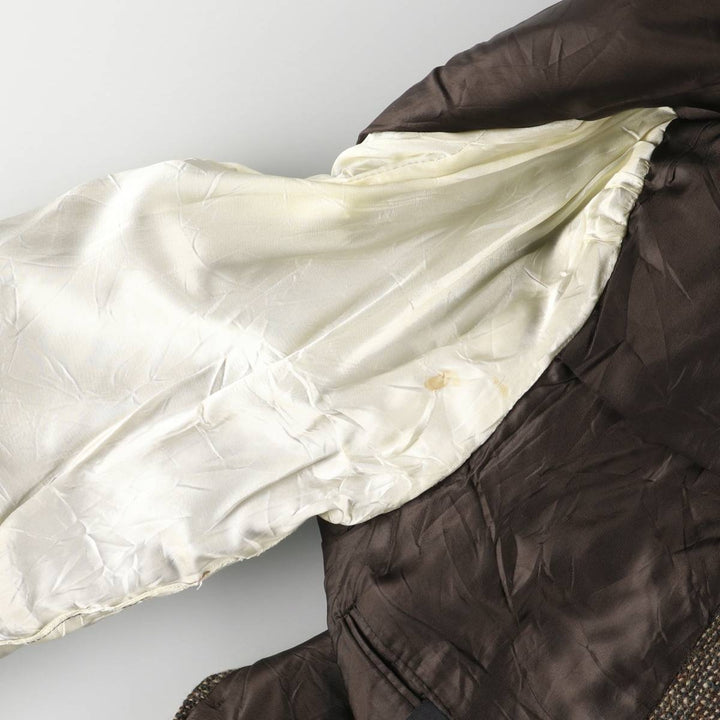 Southgate Tweed Jacket, Made in USA, Men's Size Medium, Vintage wool brown type Vintage Second Hand