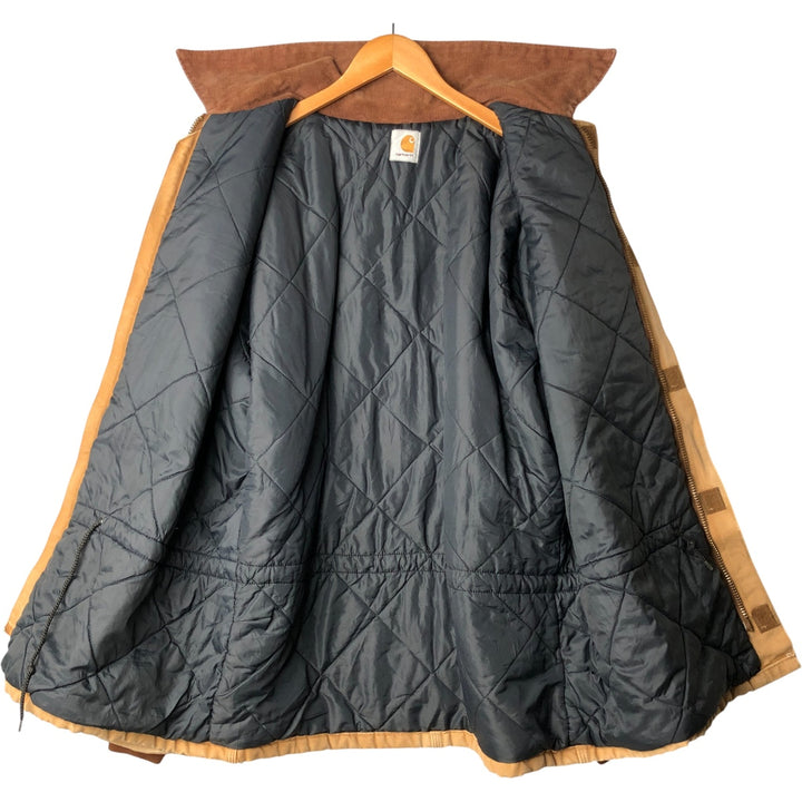 Carhartt Traditional Padded Duck Work Jacket, Men's Size XL unclear ocher yellow type Vintage Second Hand