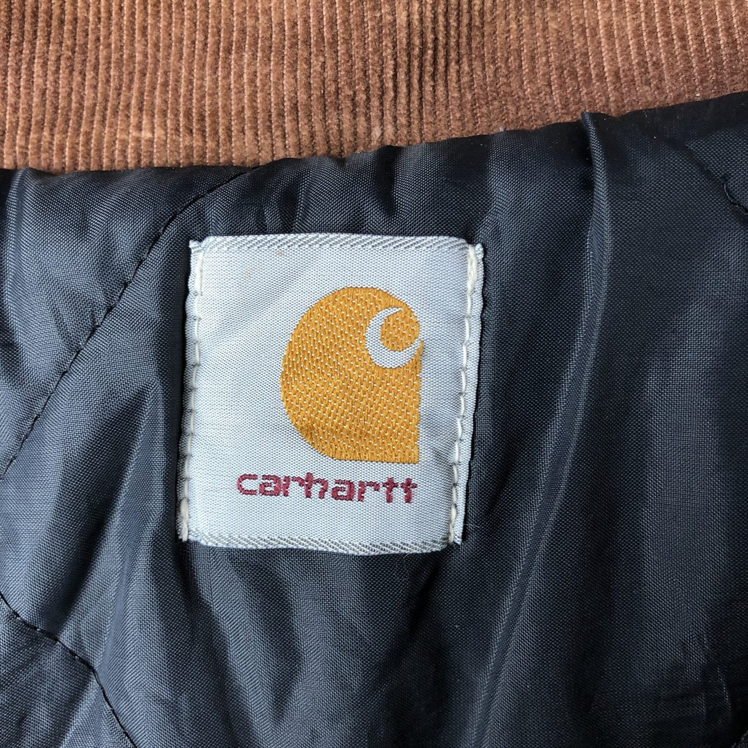 Carhartt Traditional Padded Duck Work Jacket, Men's Size XL unclear ocher yellow type Vintage Second Hand