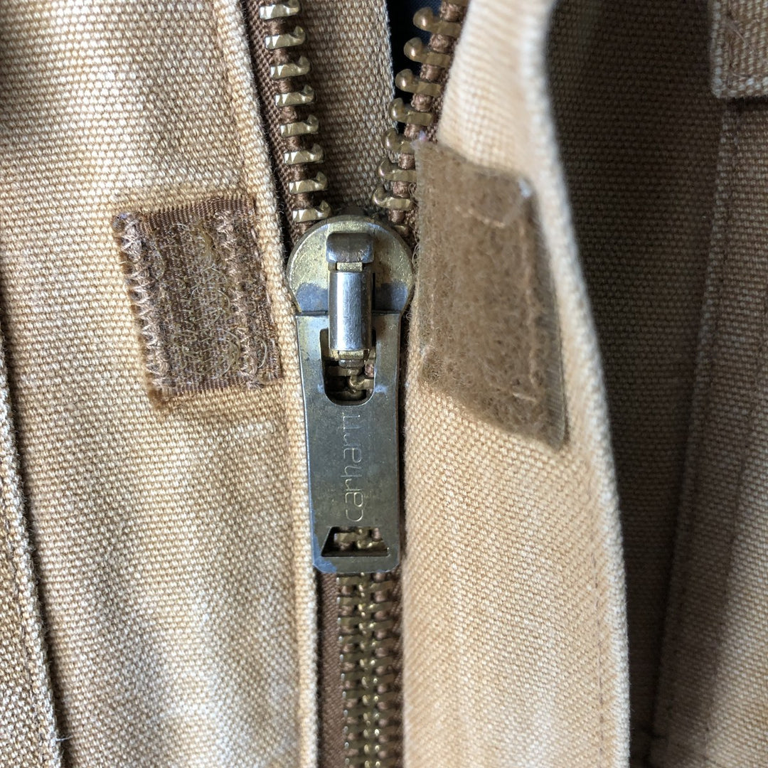 Carhartt Traditional Padded Duck Work Jacket, Men's Size XL unclear ocher yellow type Vintage Second Hand