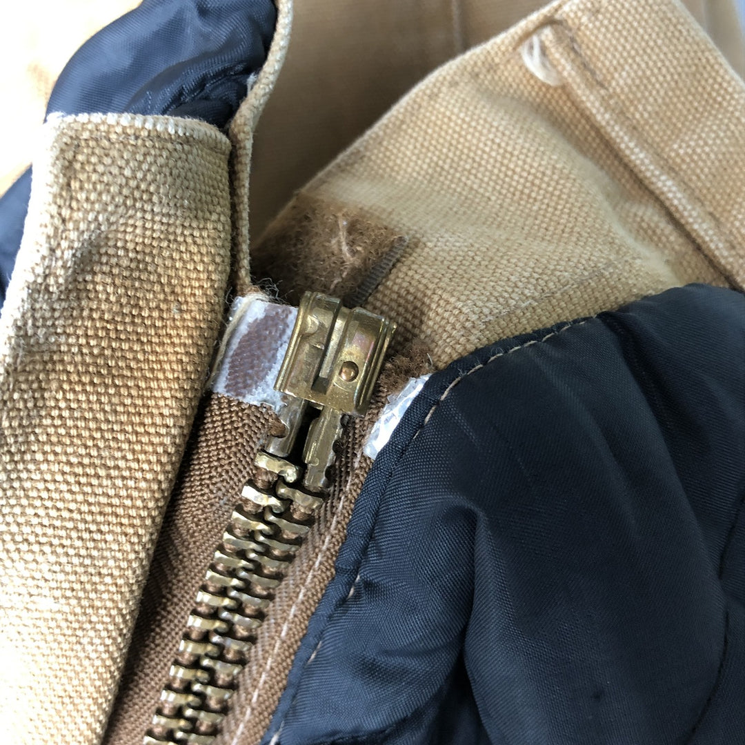 Carhartt Traditional Padded Duck Work Jacket, Men's Size XL unclear ocher yellow type Vintage Second Hand