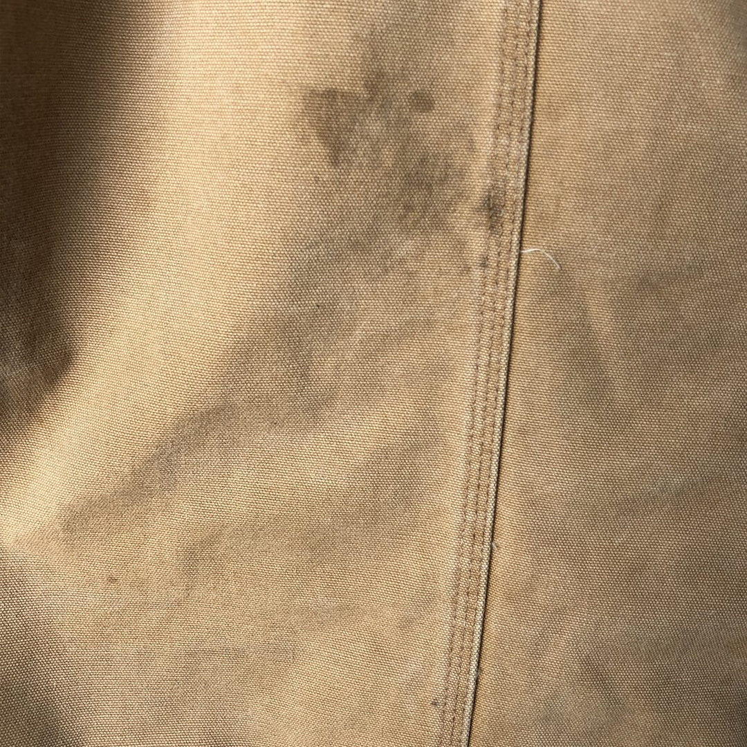 Carhartt Traditional Padded Duck Work Jacket, Men's Size XL unclear ocher yellow type Vintage Second Hand