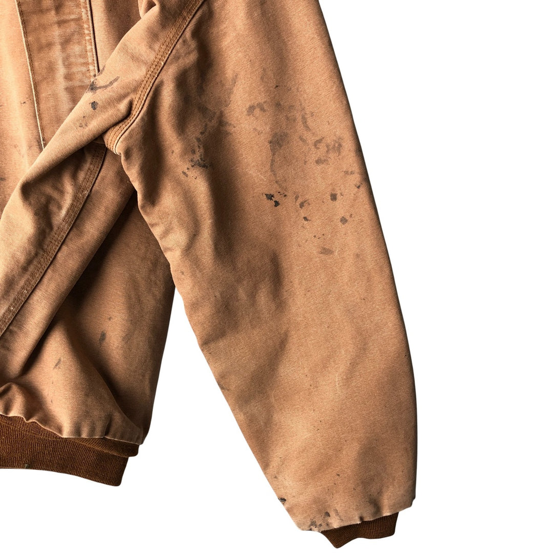 Carhartt FR Series Padded Duck Work Blouson, Men's Size XL cotton ocher yellow type Vintage Second Hand