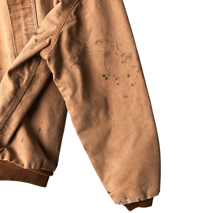 Carhartt FR Series Padded Duck Work Blouson, Men's Size XL cotton ocher yellow type Vintage Second Hand