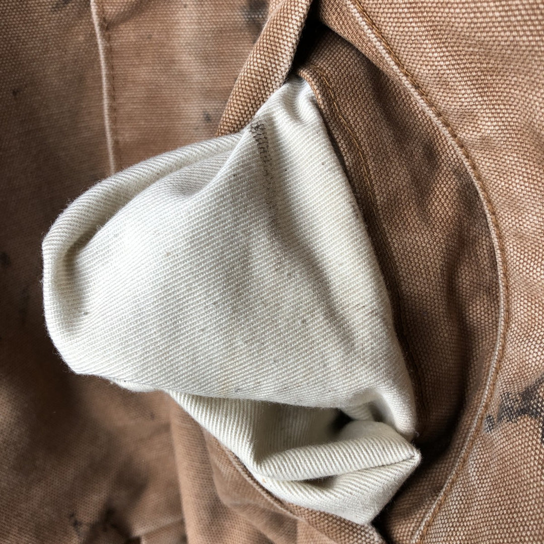 Carhartt FR Series Padded Duck Work Blouson, Men's Size XL cotton ocher yellow type Vintage Second Hand