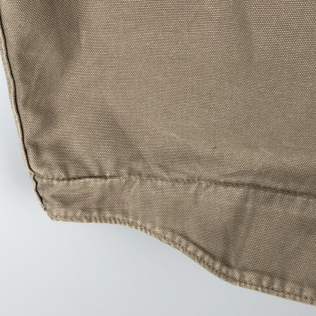 Carhartt Active Jacket, Padded Duck Full-Zip Hoodie, Men's XXL cotton Khaki type sage green Vintage Second Hand