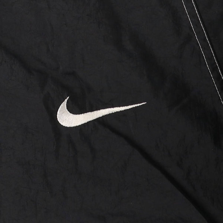 90'S Nike NIKE nylon hoodie, men's XL size, vintage Nylon black type Vintage Second Hand