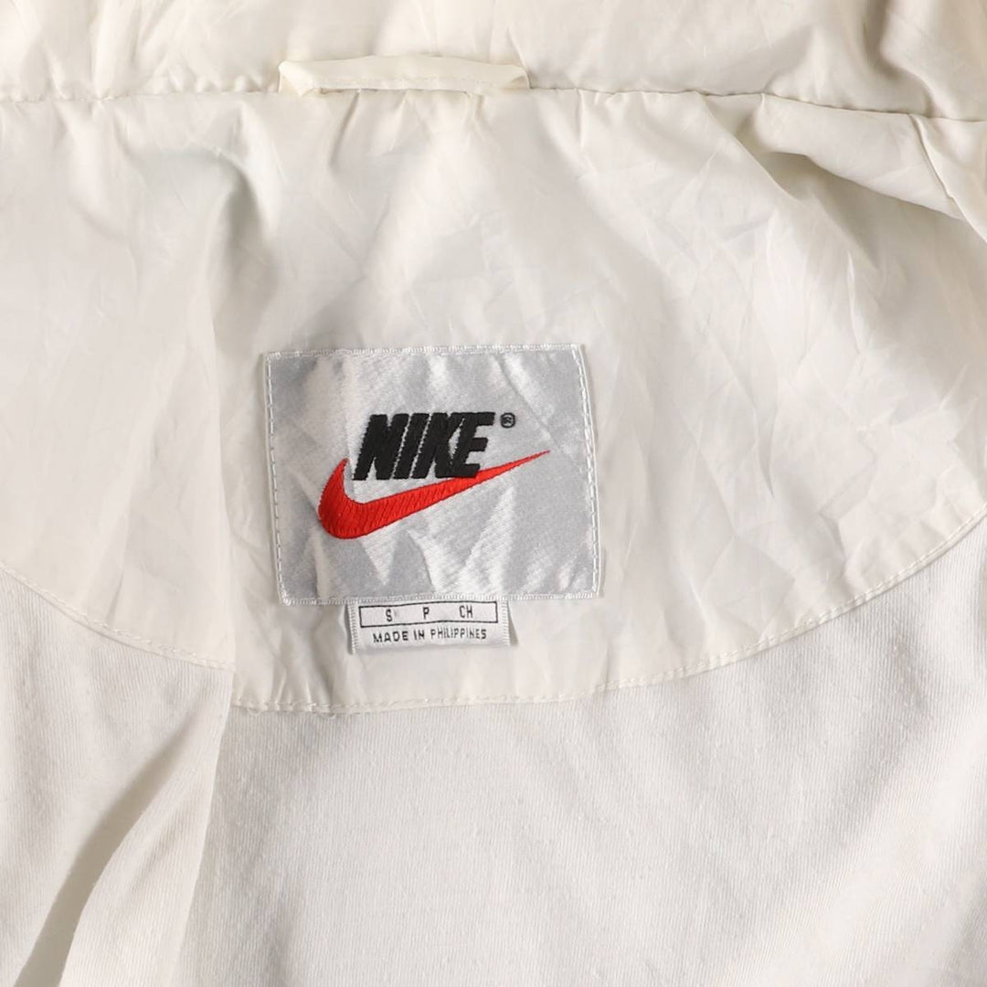 90'S Nike Windbreaker Men's S Size Vintage polyester white type Vintage Second Hand