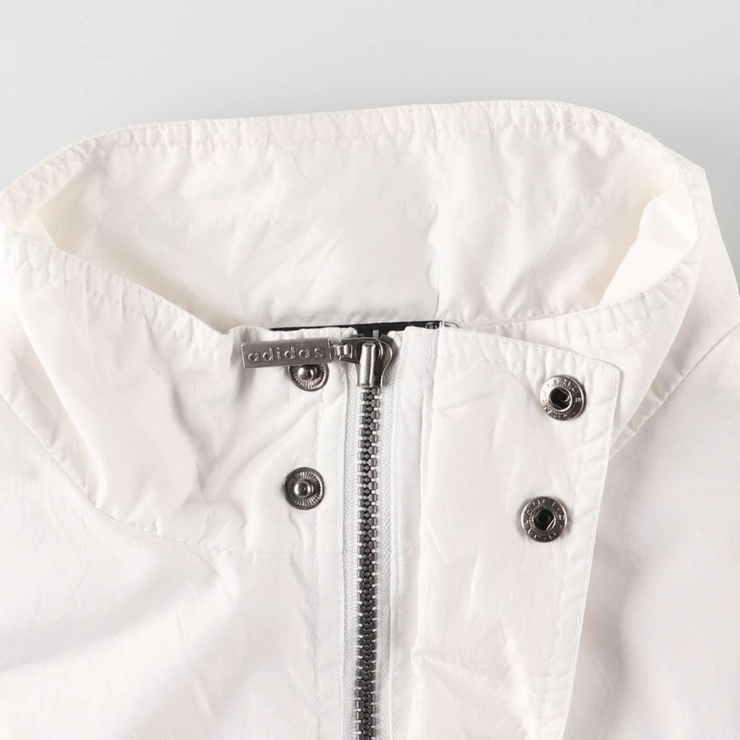 Vintage 80s-90'S Adidas windbreaker, men's size XL polyester white type Vintage Second Hand