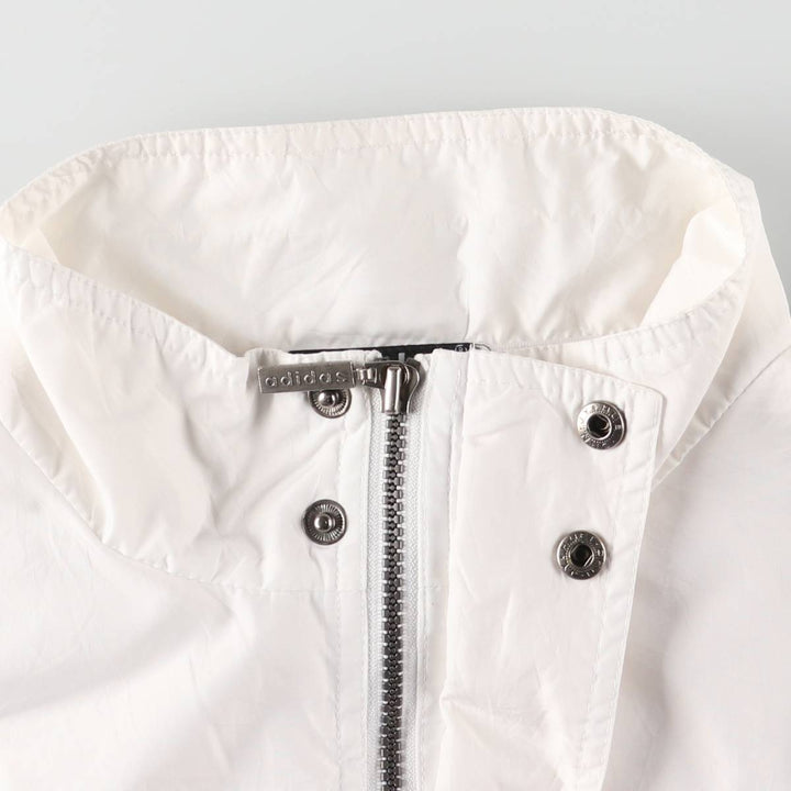 Vintage 80s-90'S Adidas windbreaker, men's size XL polyester white type Vintage Second Hand