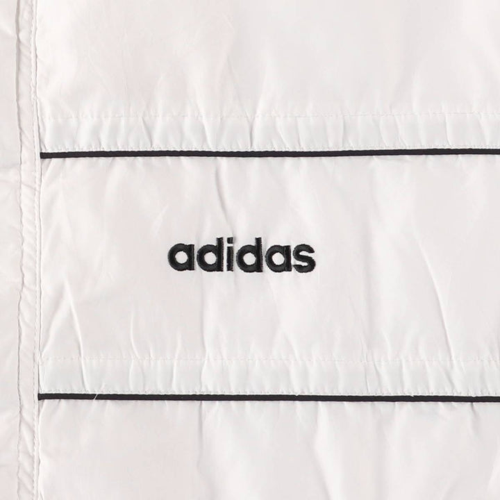 Vintage 80s-90'S Adidas windbreaker, men's size XL polyester white type Vintage Second Hand