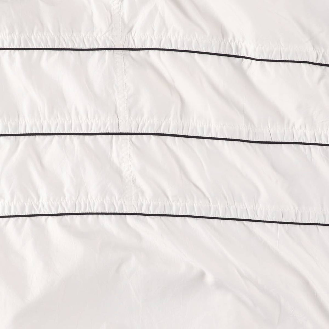 Vintage 80s-90'S Adidas windbreaker, men's size XL polyester white type Vintage Second Hand