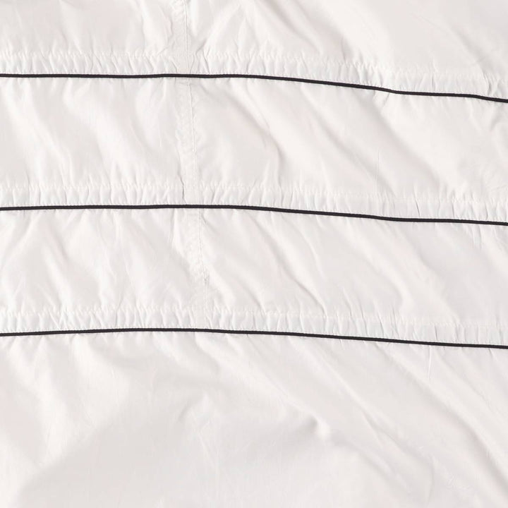 Vintage 80s-90'S Adidas windbreaker, men's size XL polyester white type Vintage Second Hand