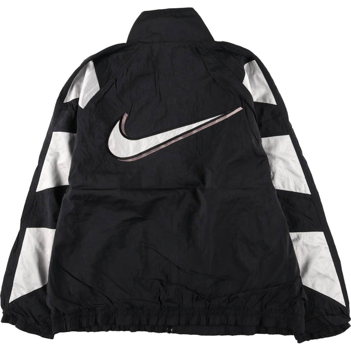 90'S Nike Back Logo Jacket, Men's XXL, Vintage unclear black type Vintage Second Hand