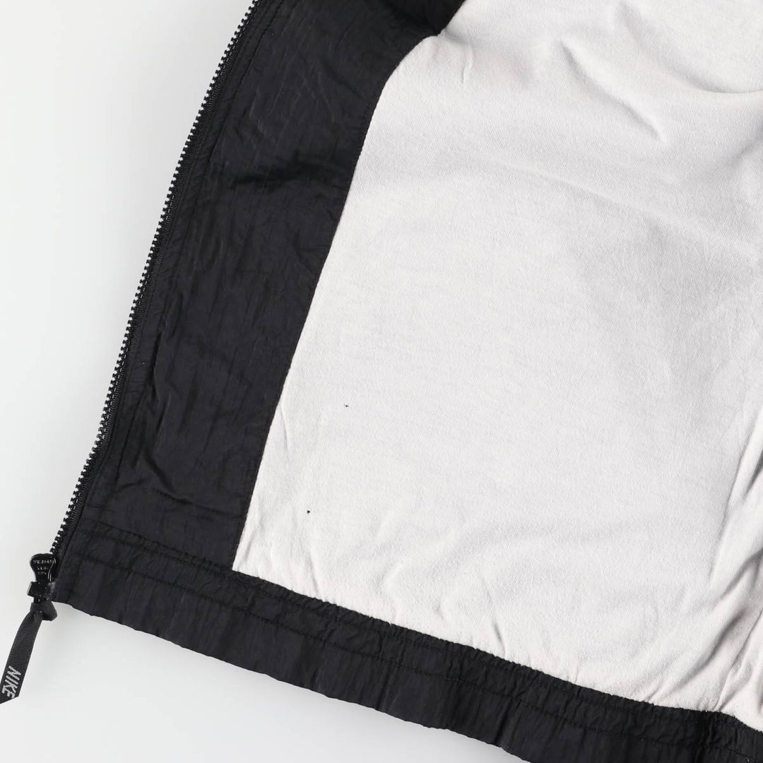 90'S Nike Back Logo Jacket, Men's XXL, Vintage unclear black type Vintage Second Hand