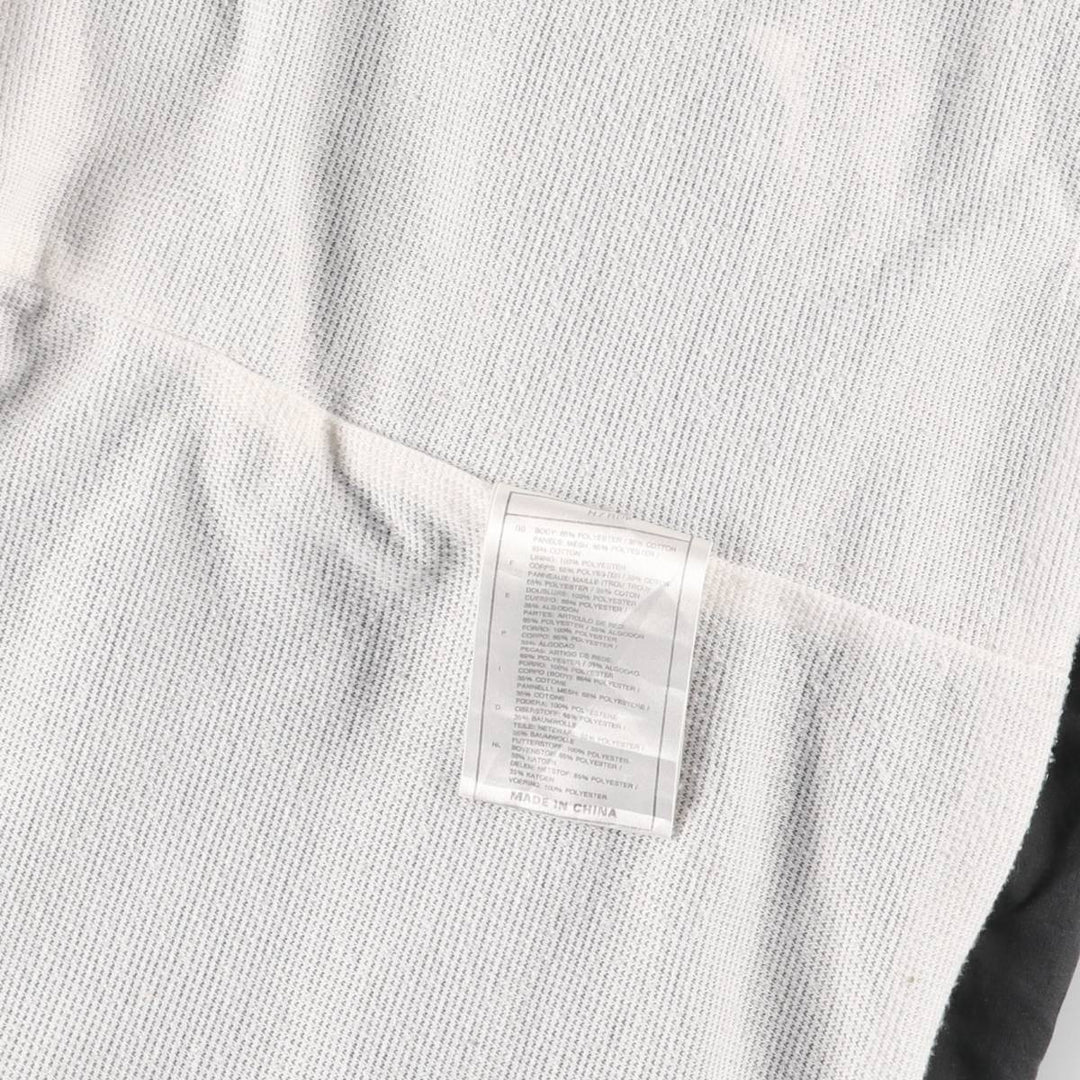 Vintage 90'S Nike back logo windbreaker, men's size XL polyester gray type Vintage Second Hand