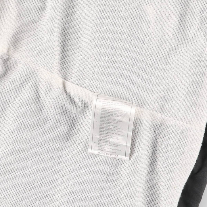 Vintage 90'S Nike back logo windbreaker, men's size XL polyester gray type Vintage Second Hand