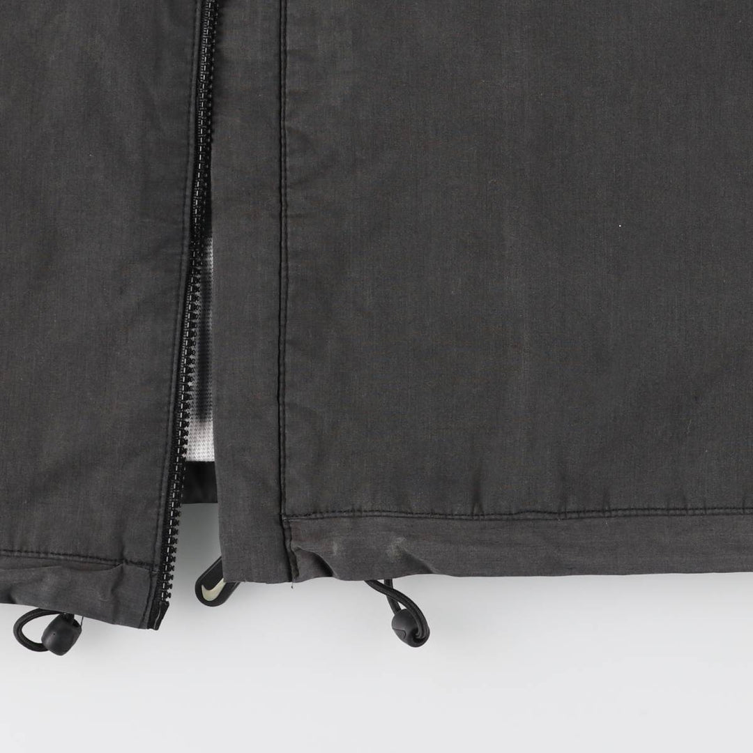 Vintage 90'S Nike back logo windbreaker, men's size XL polyester gray type Vintage Second Hand