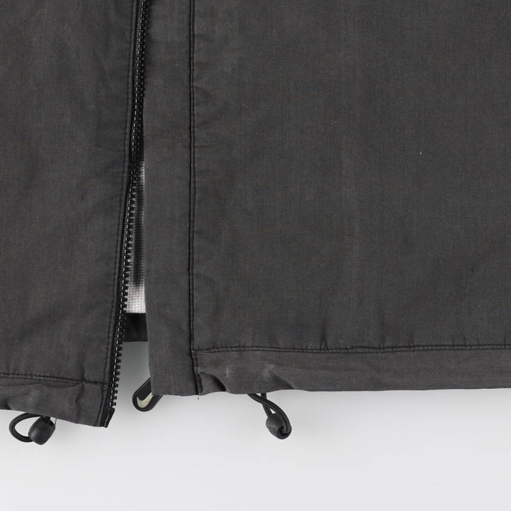 Vintage 90'S Nike back logo windbreaker, men's size XL polyester gray type Vintage Second Hand