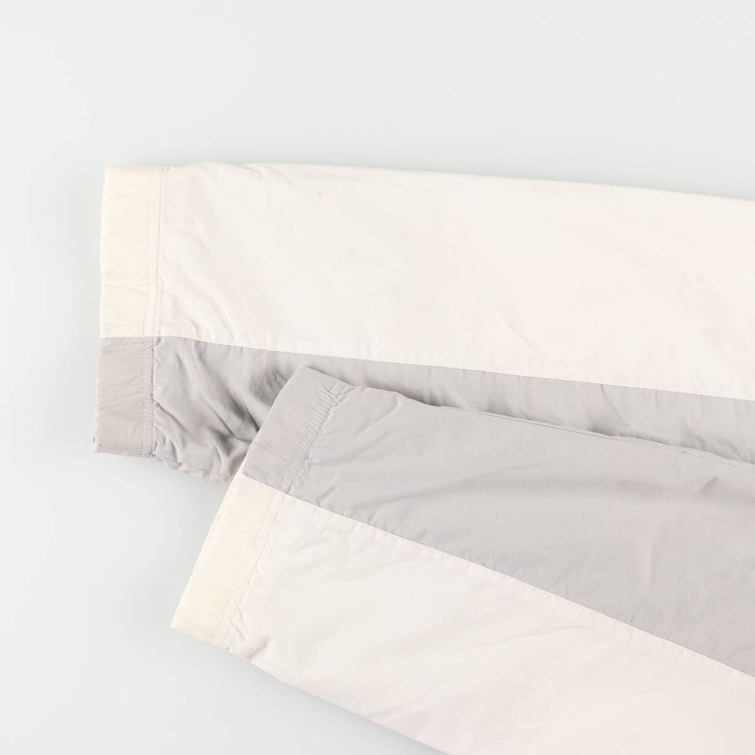 Vintage 90'S Nike back logo windbreaker, men's size XL polyester gray type Vintage Second Hand