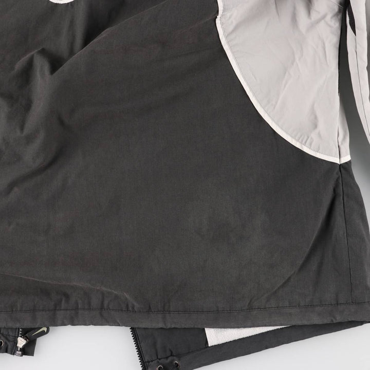 Vintage 90'S Nike back logo windbreaker, men's size XL polyester gray type Vintage Second Hand