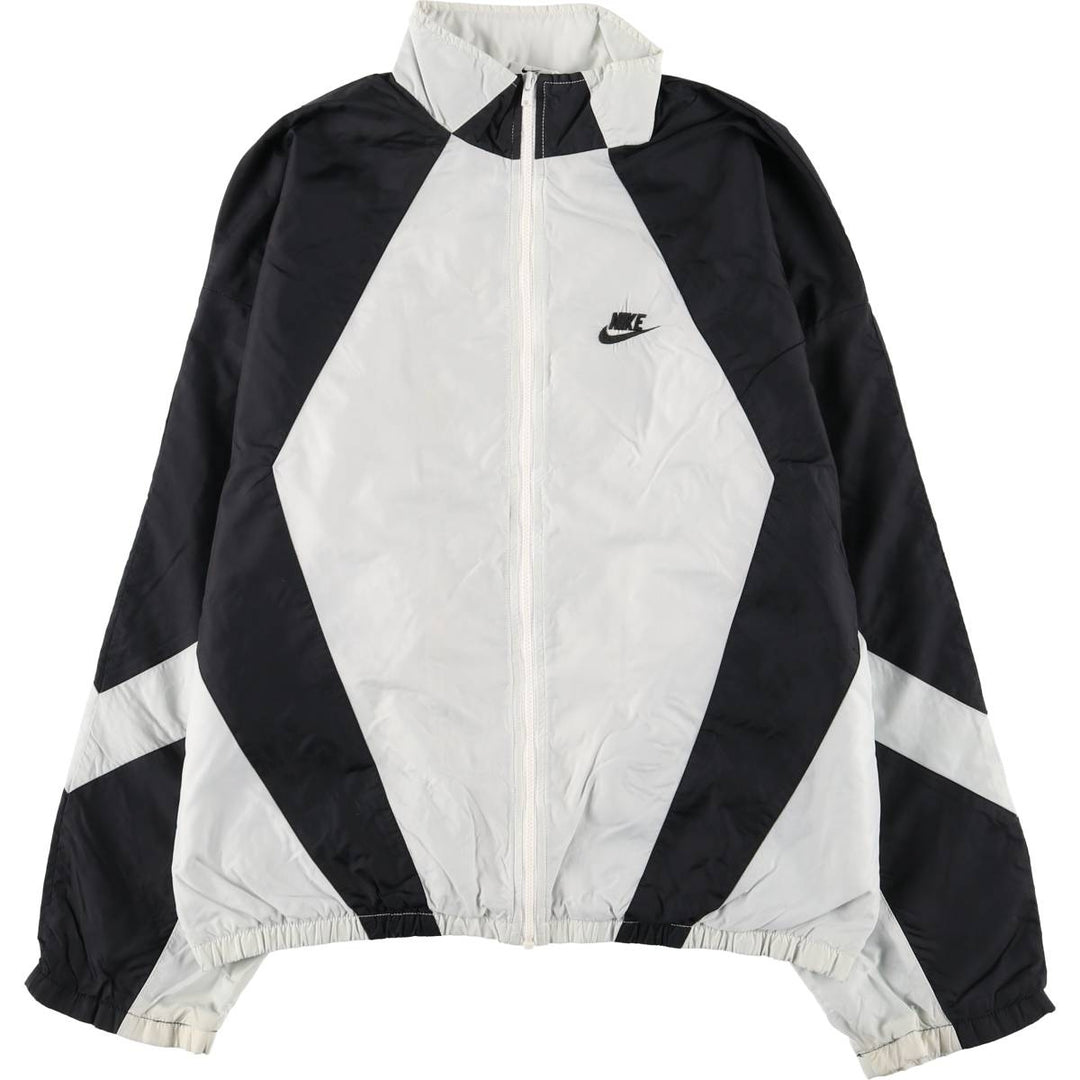 90'S Nike NIKE Nylon Jacket Men's Size L Vintage Nylon gray type Vintage Second Hand