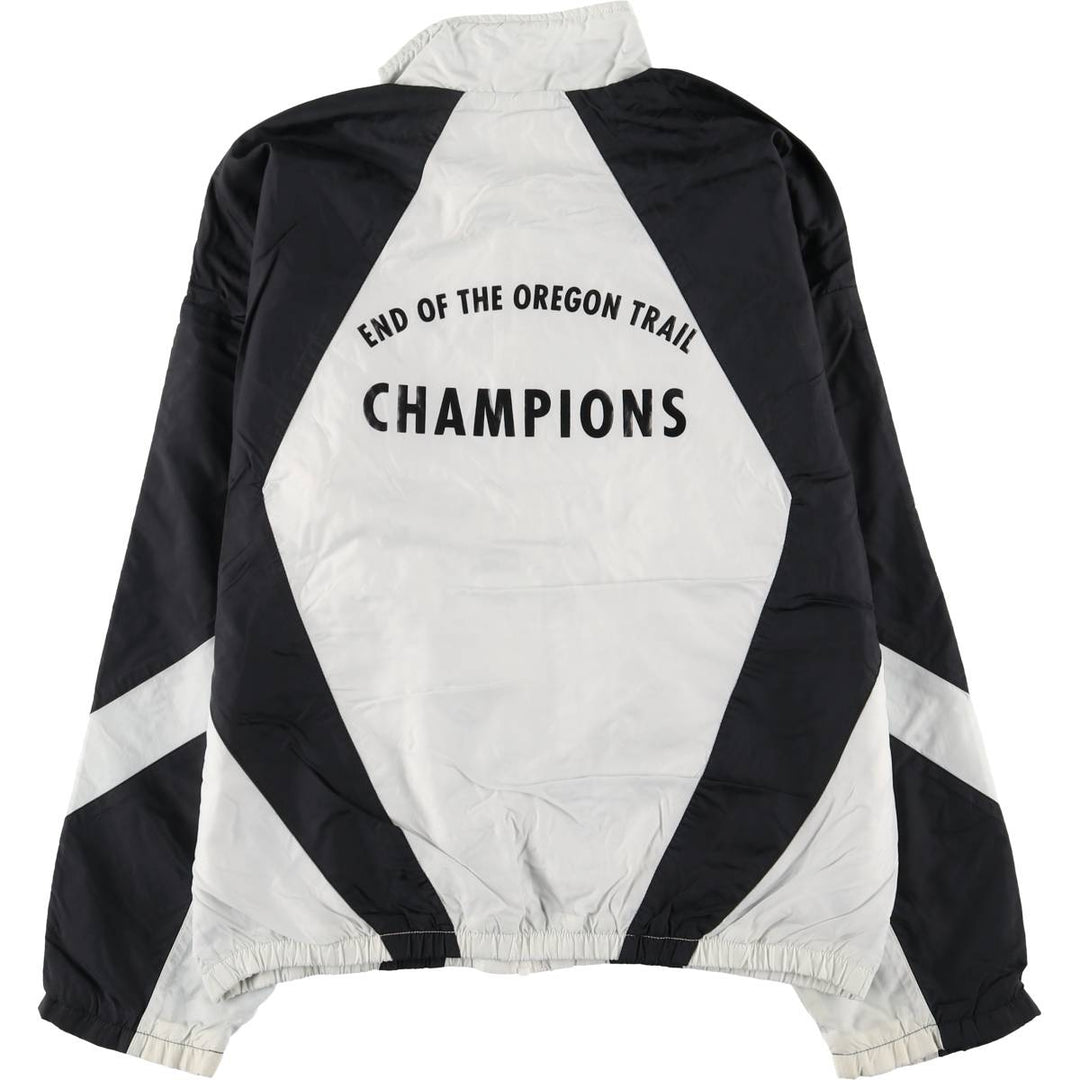 90'S Nike NIKE Nylon Jacket Men's Size L Vintage Nylon gray type Vintage Second Hand