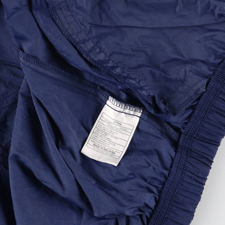 90'S Nike NIKE Back Logo Nylon Jacket Men's Size L Vintage Nylon navy blue type Vintage Second Hand