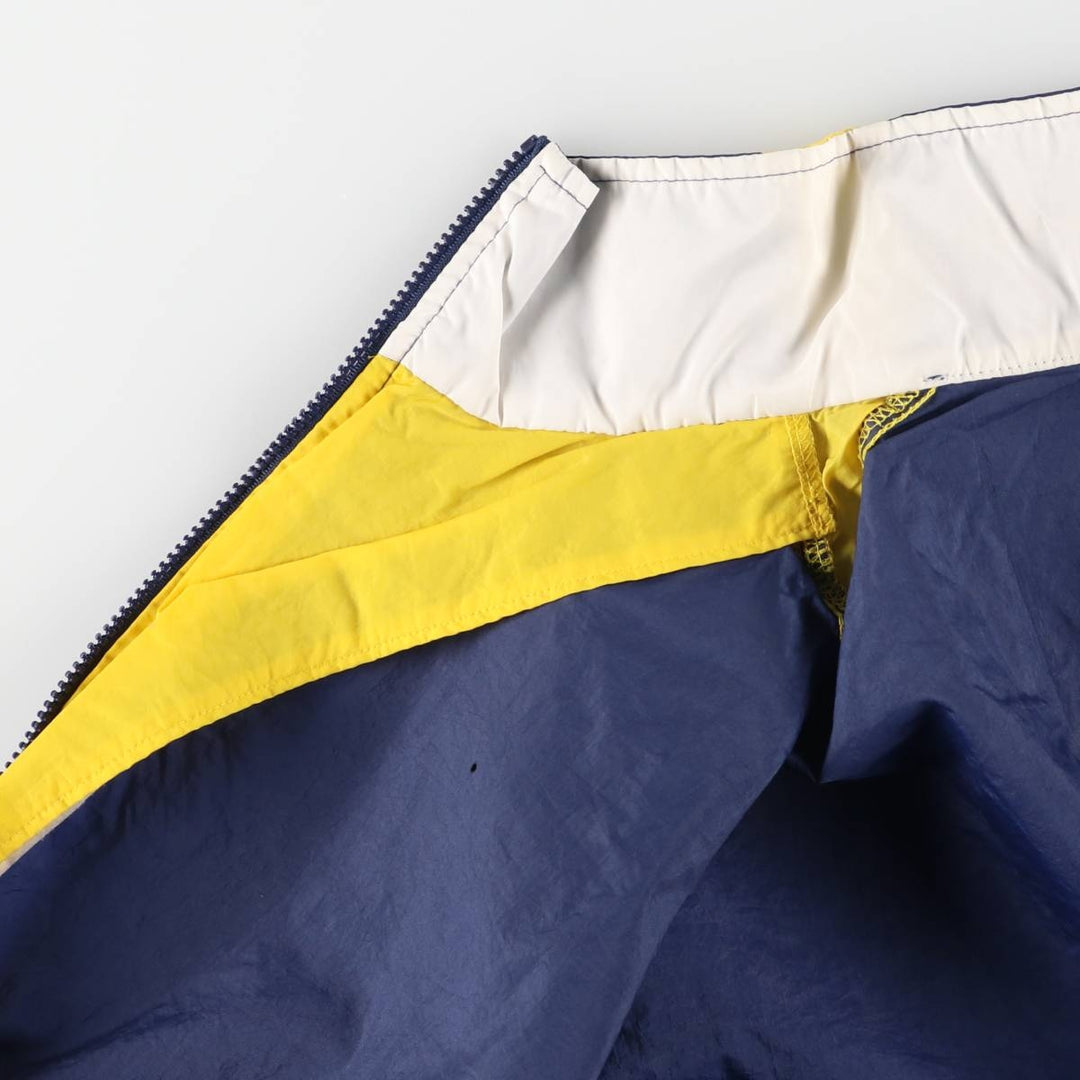 90'S Nike NIKE Back Logo Nylon Jacket Men's Size L Vintage Nylon navy blue type Vintage Second Hand