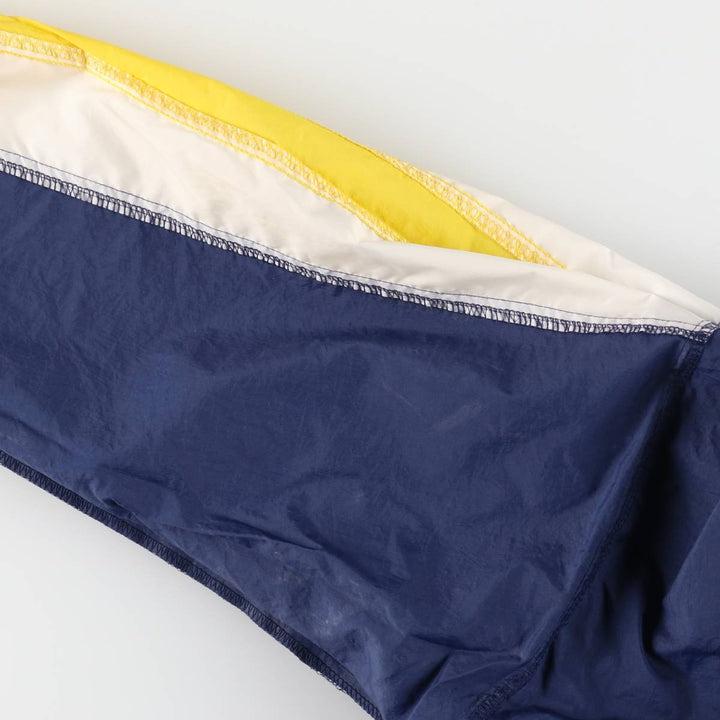 90'S Nike NIKE Back Logo Nylon Jacket Men's Size L Vintage Nylon navy blue type Vintage Second Hand