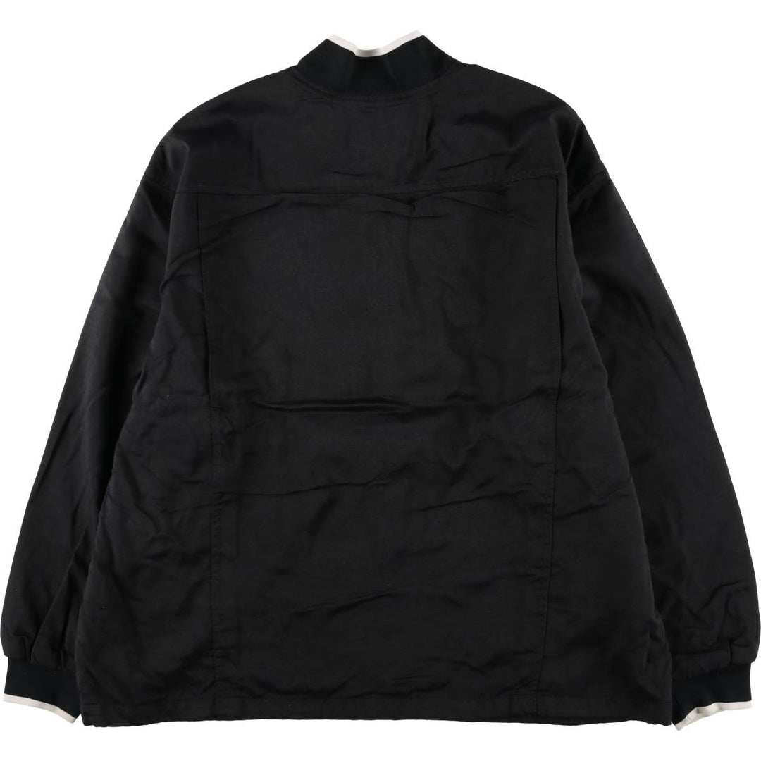 90'S Nike NIKE Nylon Jacket Men's XL Size Vintage Nylon black type Vintage Second Hand