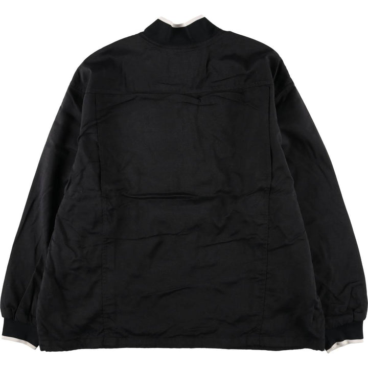 90'S Nike NIKE Nylon Jacket Men's XL Size Vintage Nylon black type Vintage Second Hand