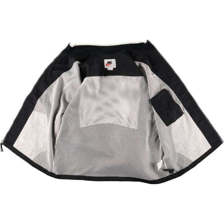 90'S Nike NIKE Nylon Jacket Men's XL Size Vintage Nylon black type Vintage Second Hand