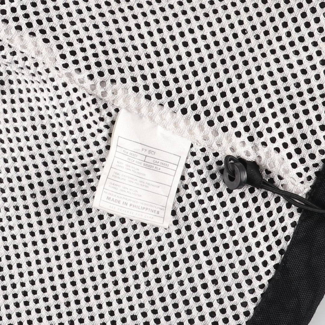 90'S Nike NIKE Nylon Jacket Men's XL Size Vintage Nylon black type Vintage Second Hand