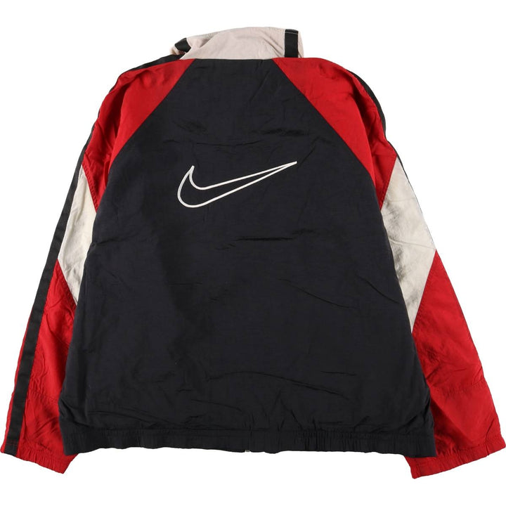 90'S Nike NIKE Back Logo Nylon Jacket, Men's XXL, Vintage Nylon red type Vintage Second Hand