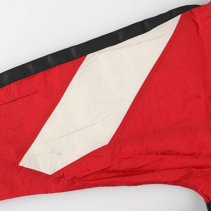 90'S Nike NIKE Back Logo Nylon Jacket, Men's XXL, Vintage Nylon red type Vintage Second Hand